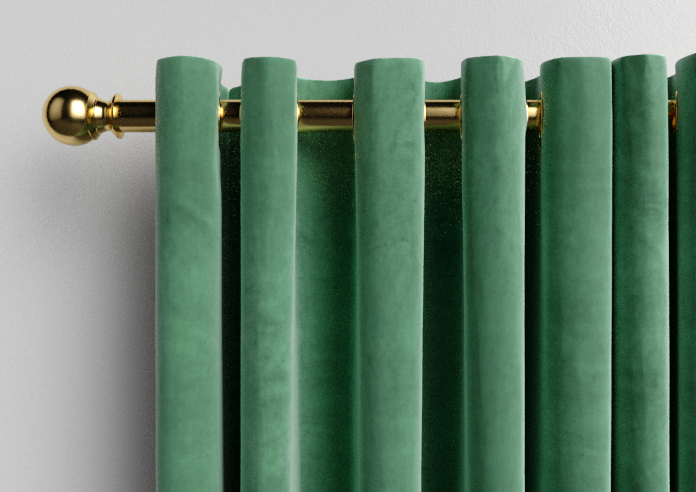 Ultra Luxe Velvet, Jade - Made to Measure Curtains - Image 12